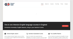 Desktop Screenshot of personalenglishtutors.com